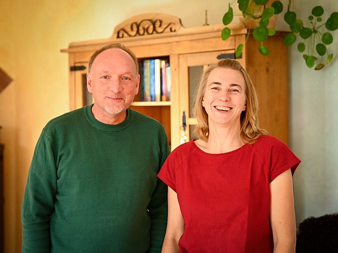 Hausverantwortliche Peter und Silvia Scheidgen
