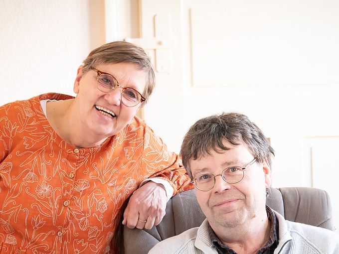 Hausverantwortliche Marie-Anne und Michael Müller